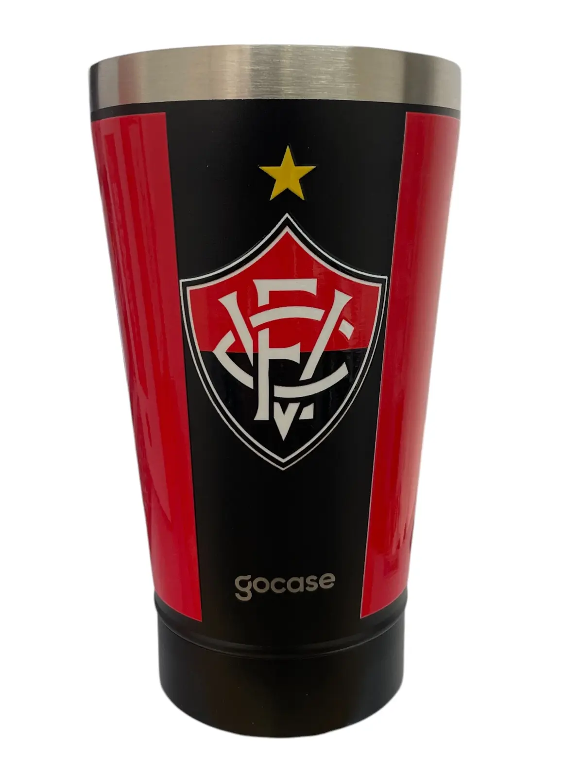 Copo Térmico Gocase 470 Ml Rubro Negro Vitória