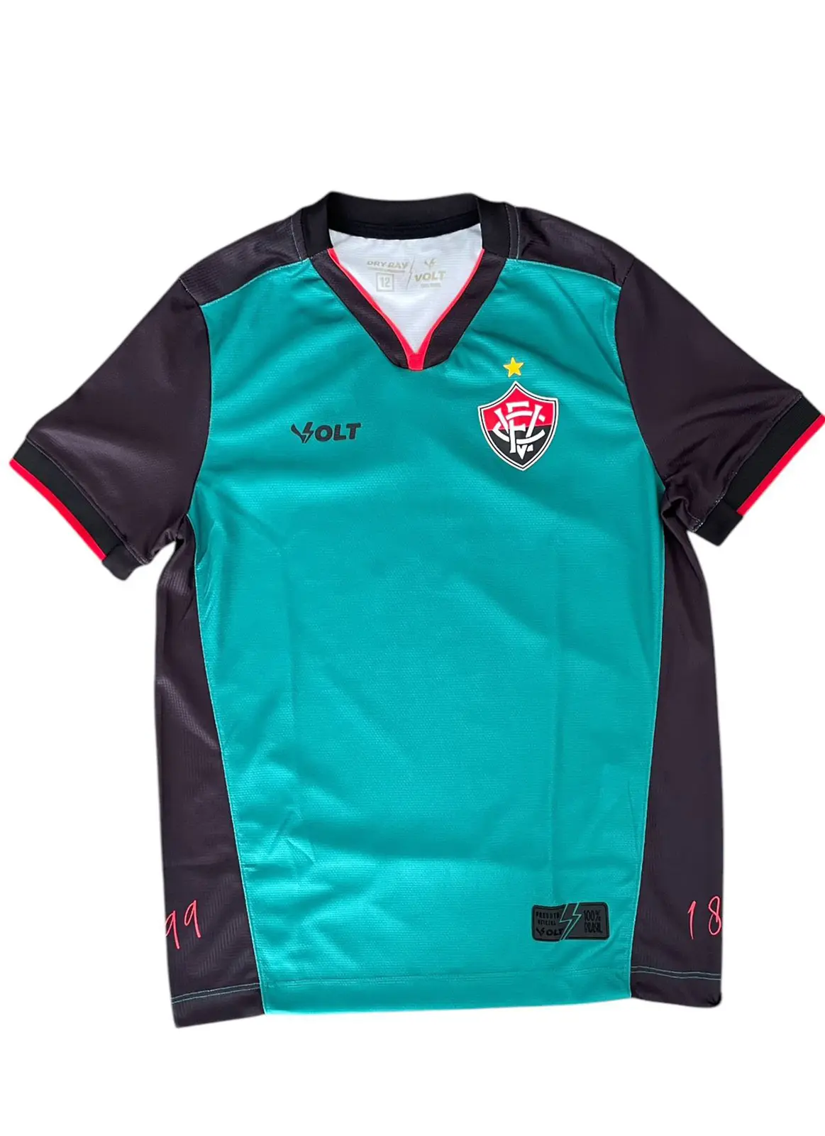 Camisa Goleiro 3 Vitória 2024 Verde Infanto Juvenil Volt